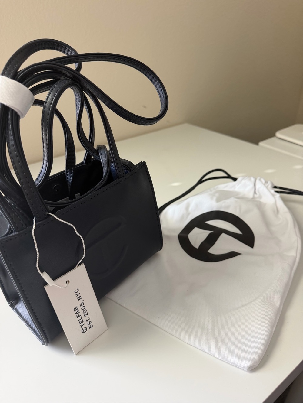 Black Women's Mini Tote Bag by Telfar